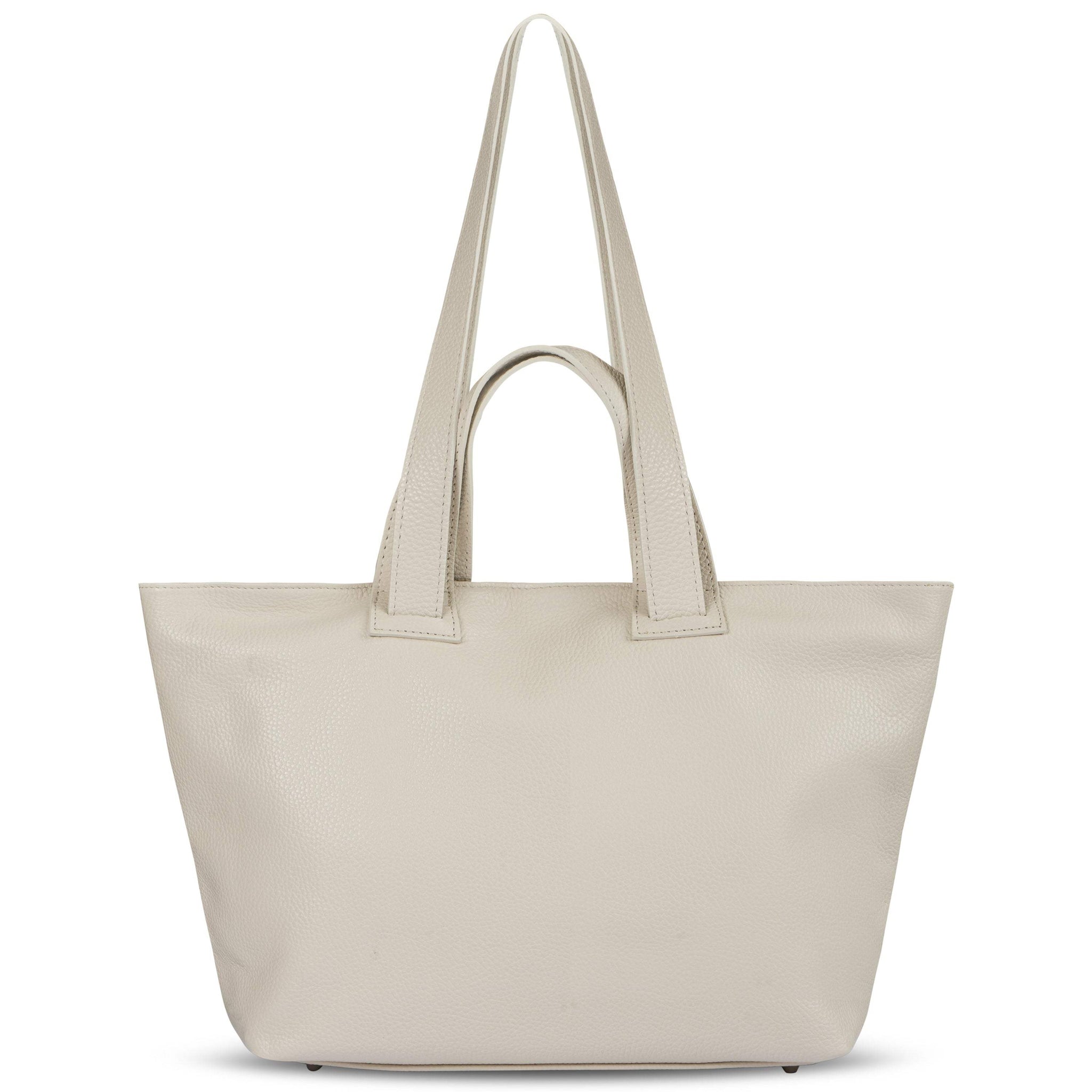 Italian Genuine Calf Leather Tote Bag 122500 - TAKEASY - Flyclothing LLC