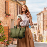 Calf Leather Tote Bag - TAKEASY - Flyclothing LLC