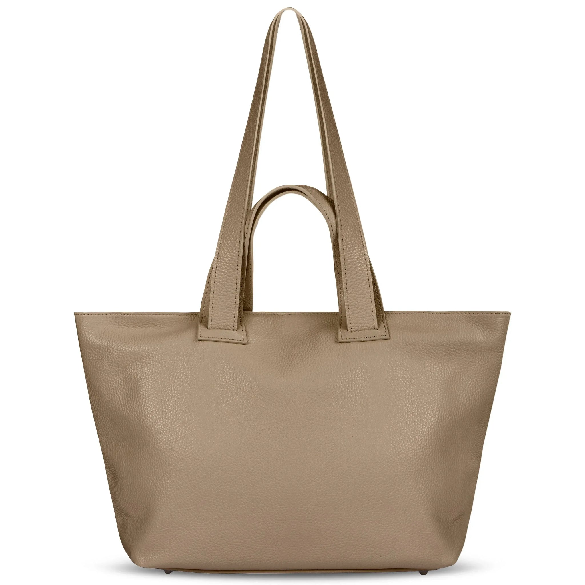 Calf Leather Tote Bag - TAKEASY - Flyclothing LLC