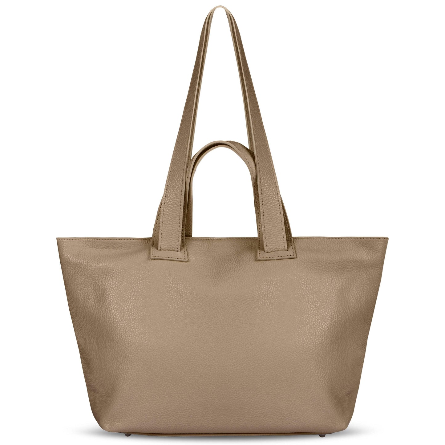 Italian Genuine Calf Leather Tote Bag 122500 - TAKEASY - Flyclothing LLC