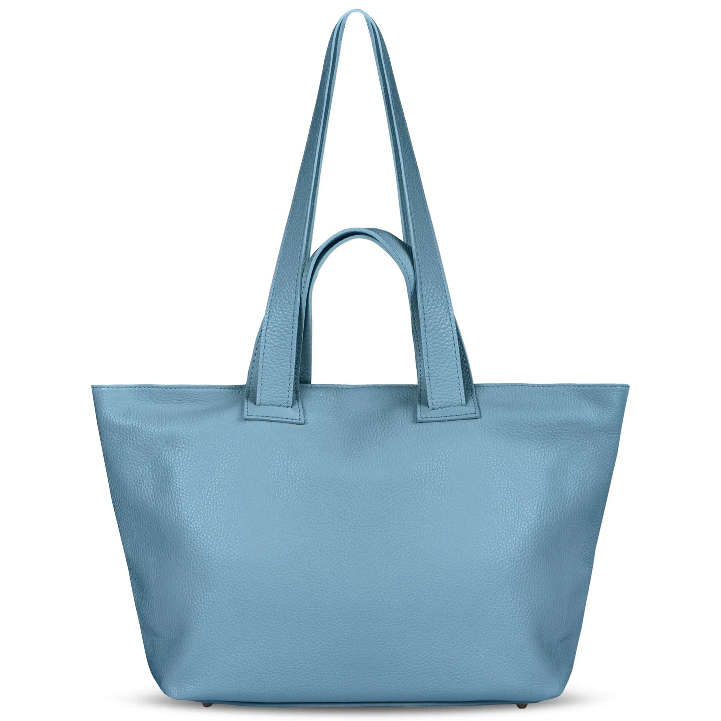 Calf Leather Tote Bag - TAKEASY - Flyclothing LLC