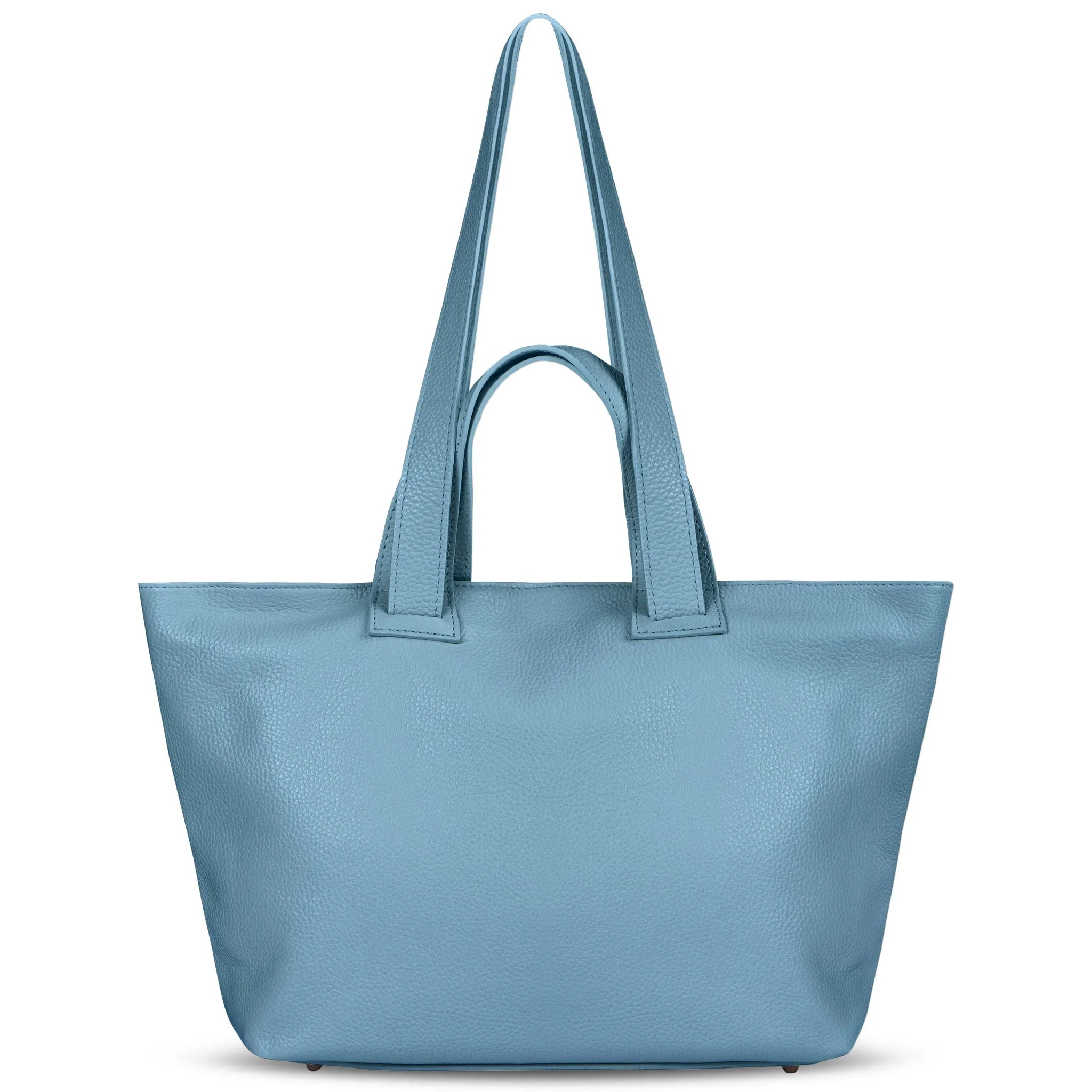 Calf Leather Tote Bag - TAKEASY - Flyclothing LLC
