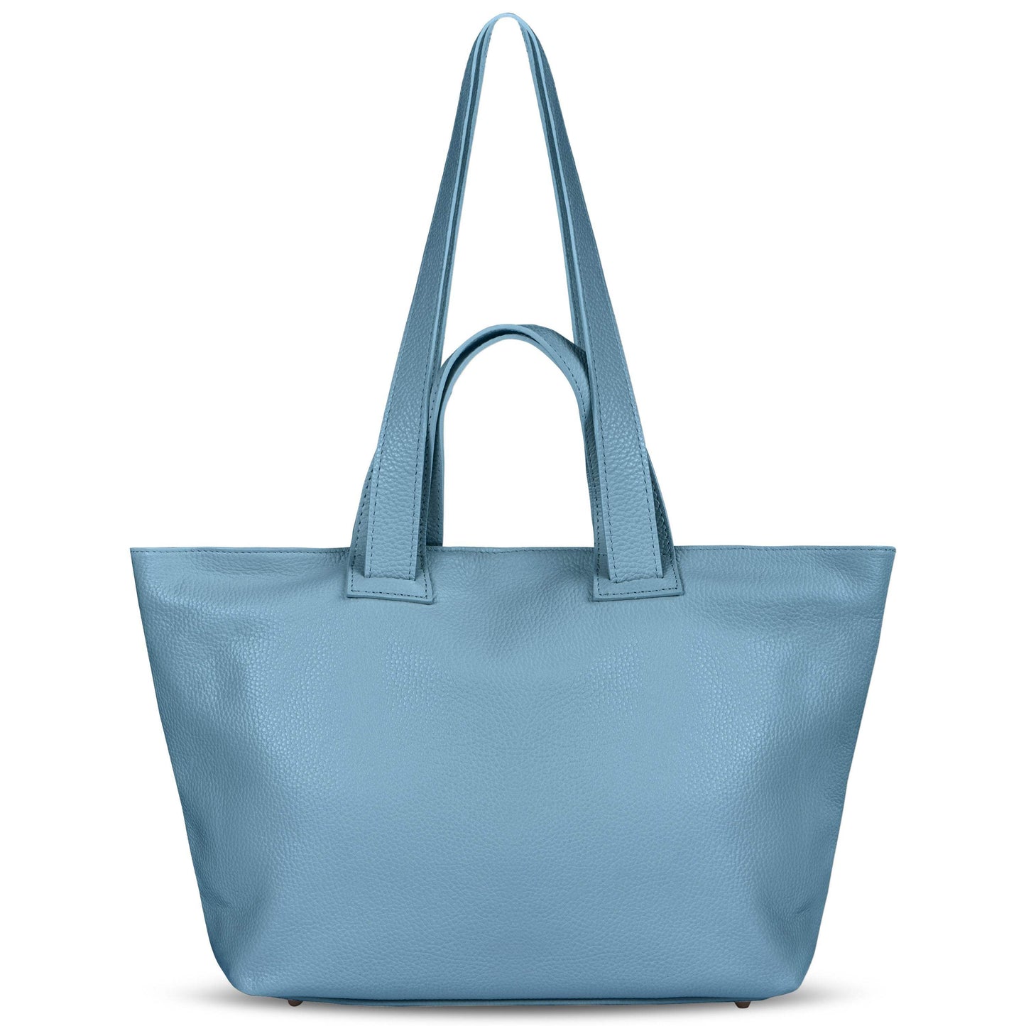 Italian Genuine Calf Leather Tote Bag 122500 - TAKEASY - Flyclothing LLC