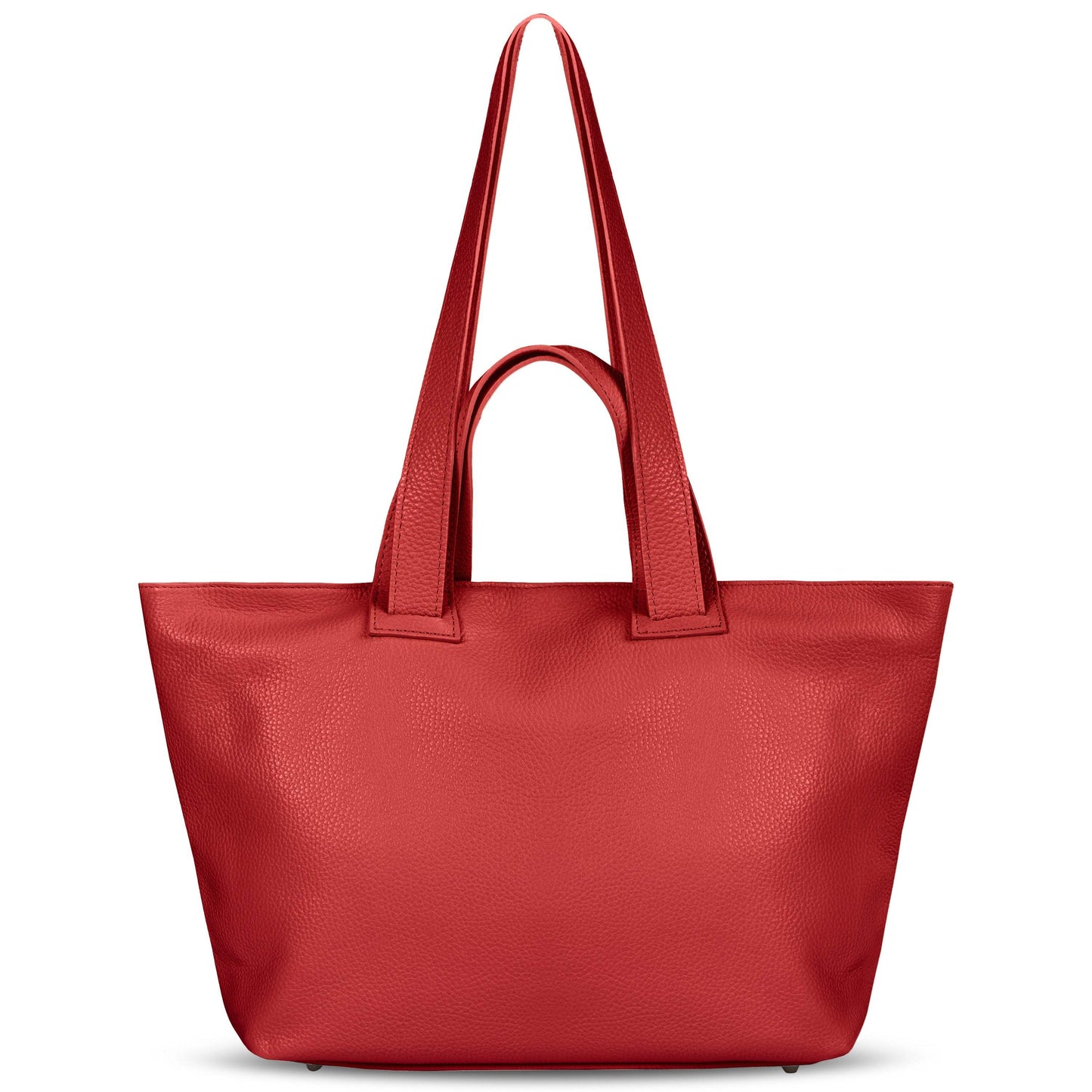 Italian Genuine Calf Leather Tote Bag 122500 - TAKEASY - Flyclothing LLC