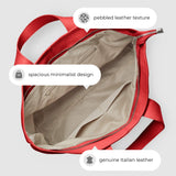 Italian Genuine Calf Leather Tote Bag 122500 - TAKEASY - Flyclothing LLC