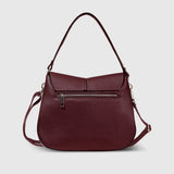 Calf Leather Shoulder Bag - TAKEASY - Flyclothing LLC