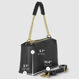 Italian Genuine Calf Leather Crossbody Bag 171522 - TAKEASY - Flyclothing LLC