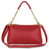 Italian Genuine Calf Leather Crossbody Bag 171522 - TAKEASY - Flyclothing LLC
