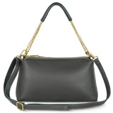 Italian Full-Grain Leather Crossbody Bag | Milano - TAKEASY - Flyclothing LLC
