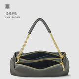 Italian Full-Grain Leather Crossbody Bag | Milano - TAKEASY - Flyclothing LLC