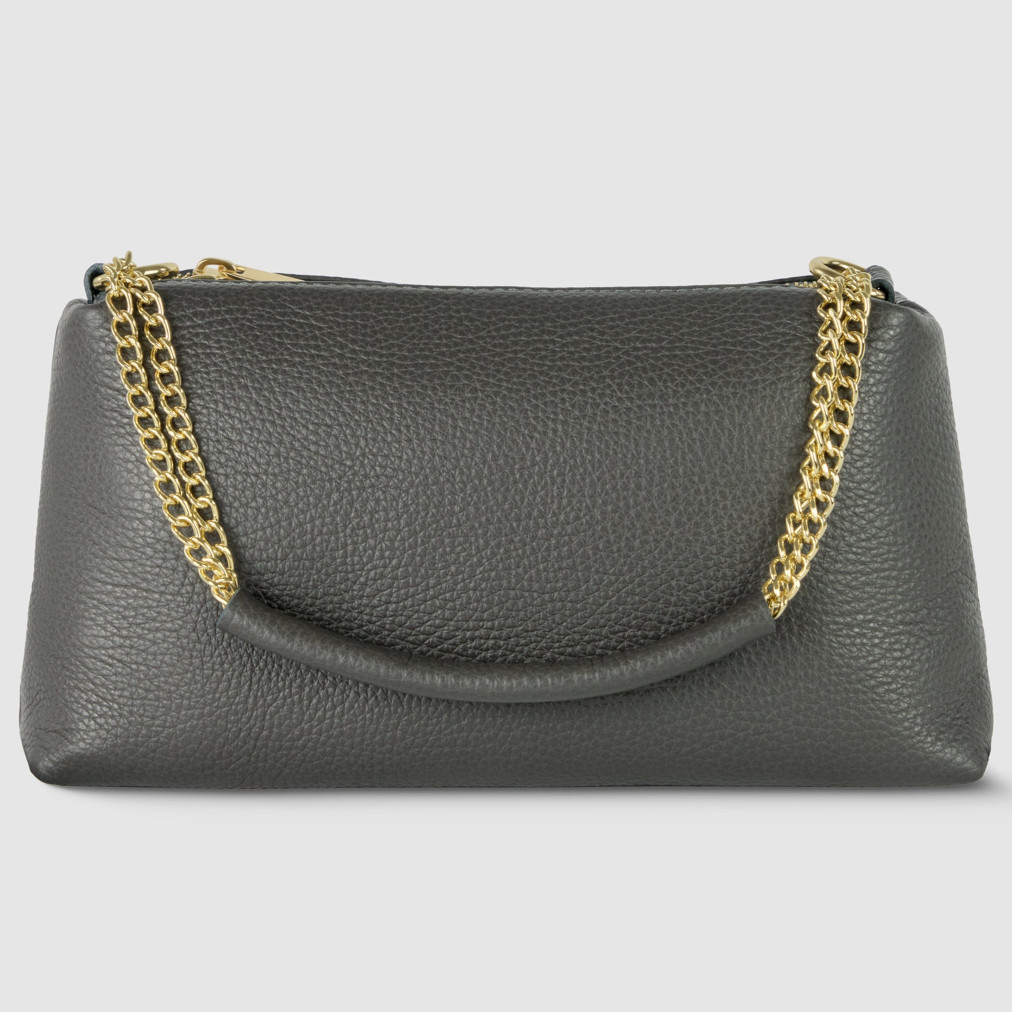 Italian Genuine Calf Leather Crossbody Bag 171522 - TAKEASY - Flyclothing LLC