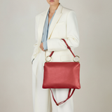 Italian Genuine Calf Leather Shoulder Bag 171551 - TAKEASY - Flyclothing LLC