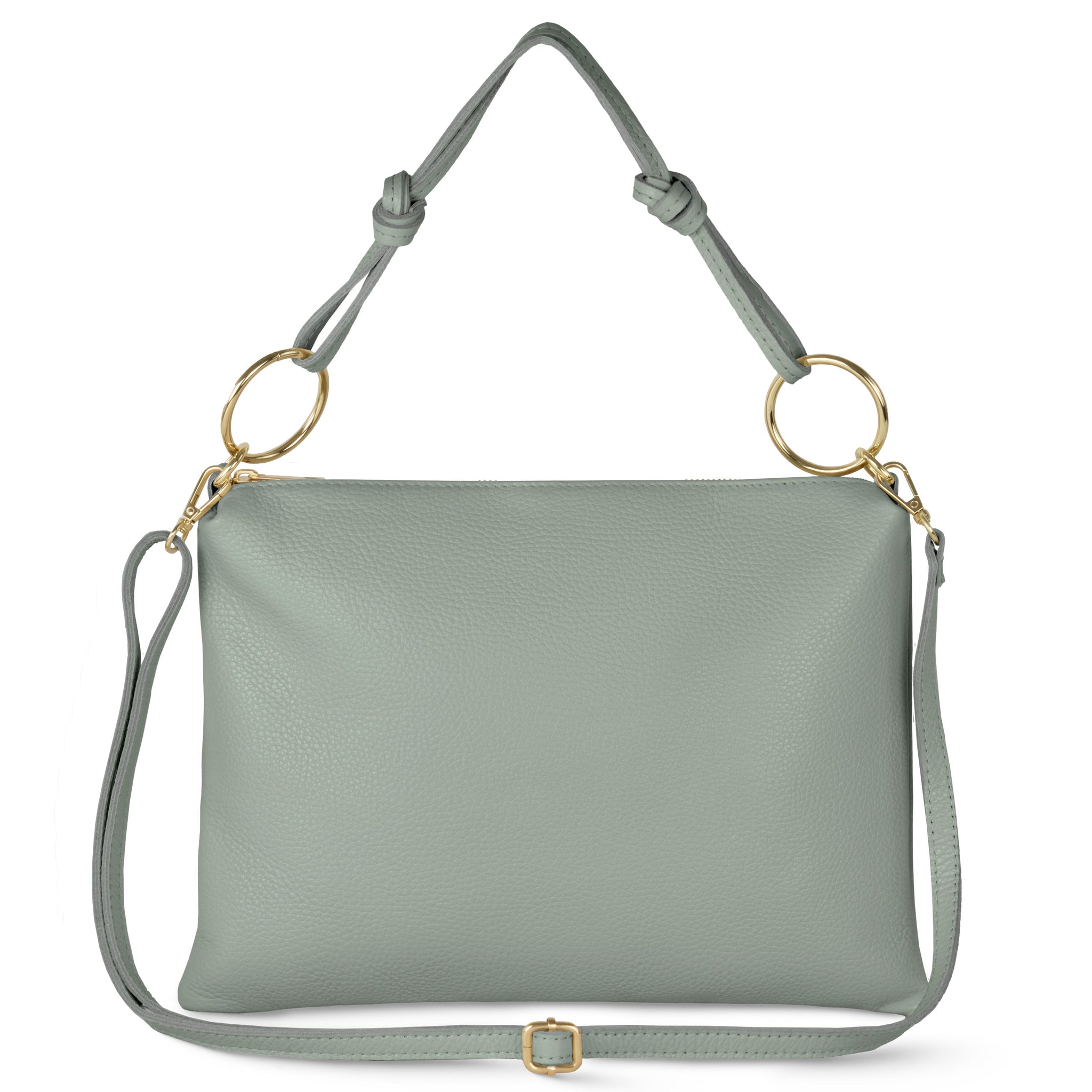 Italian Genuine Calf Leather Shoulder Bag 171551 - TAKEASY - Flyclothing LLC