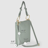 Italian Genuine Calf Leather Shoulder Bag 171551 - TAKEASY - Flyclothing LLC