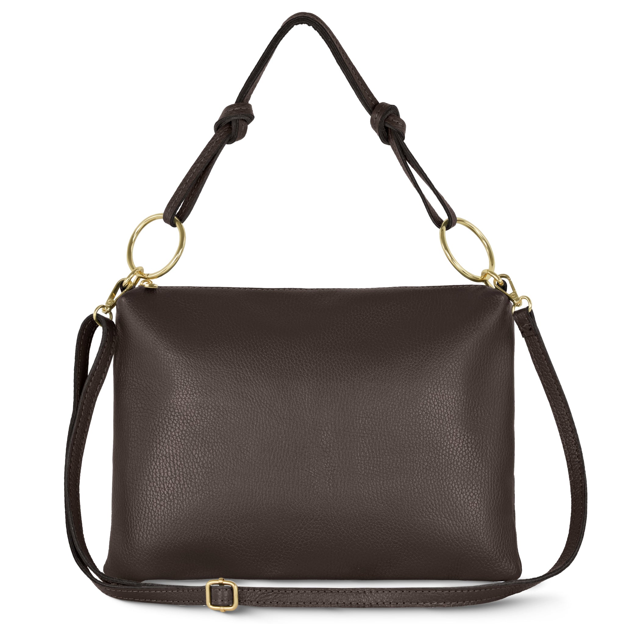 Italian Genuine Calf Leather Shoulder Bag 171551 - TAKEASY - Flyclothing LLC