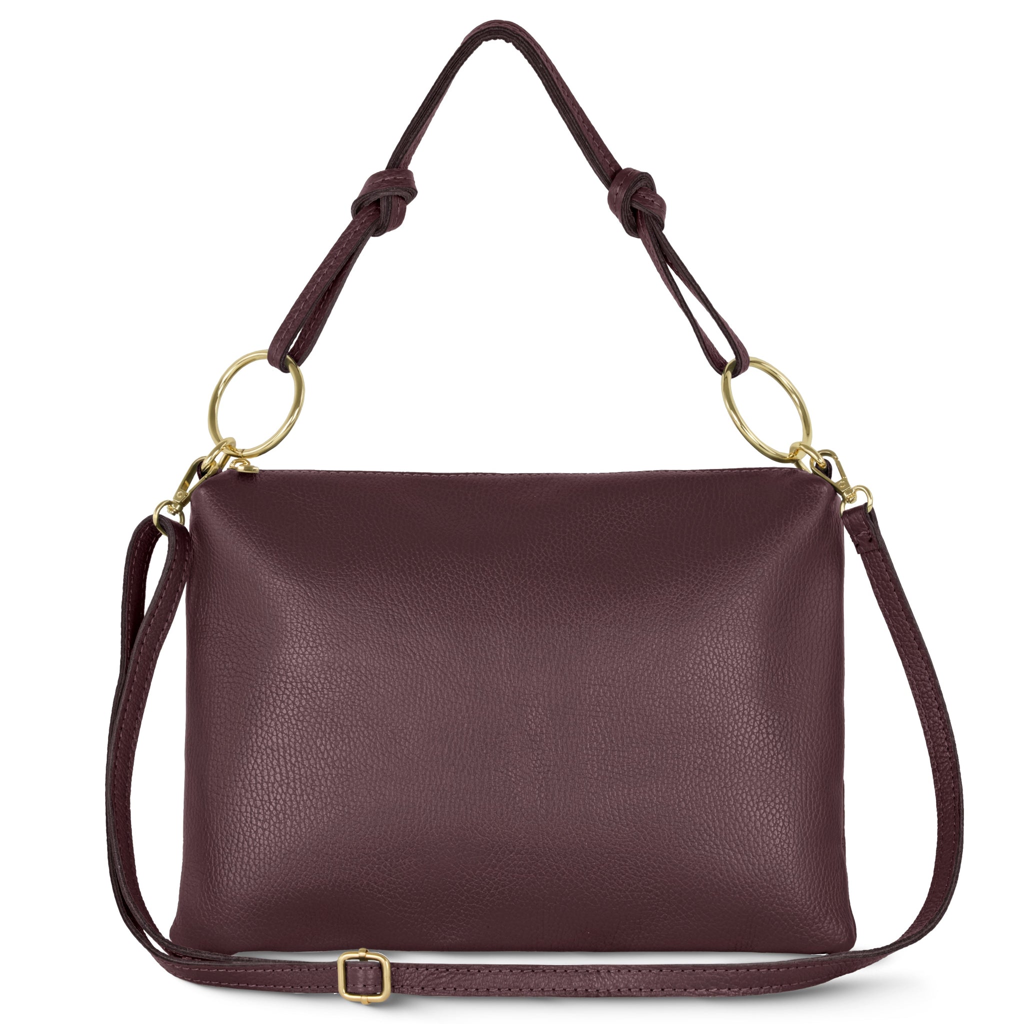 Italian Genuine Calf Leather Shoulder Bag 171551 - TAKEASY - Flyclothing LLC