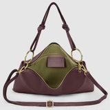 Italian Genuine Calf Leather Shoulder Bag 171551 - TAKEASY - Flyclothing LLC
