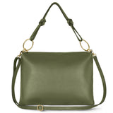 Italian Genuine Calf Leather Shoulder Bag 171551 - TAKEASY - Flyclothing LLC