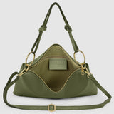 Italian Genuine Calf Leather Shoulder Bag 171551 - TAKEASY - Flyclothing LLC