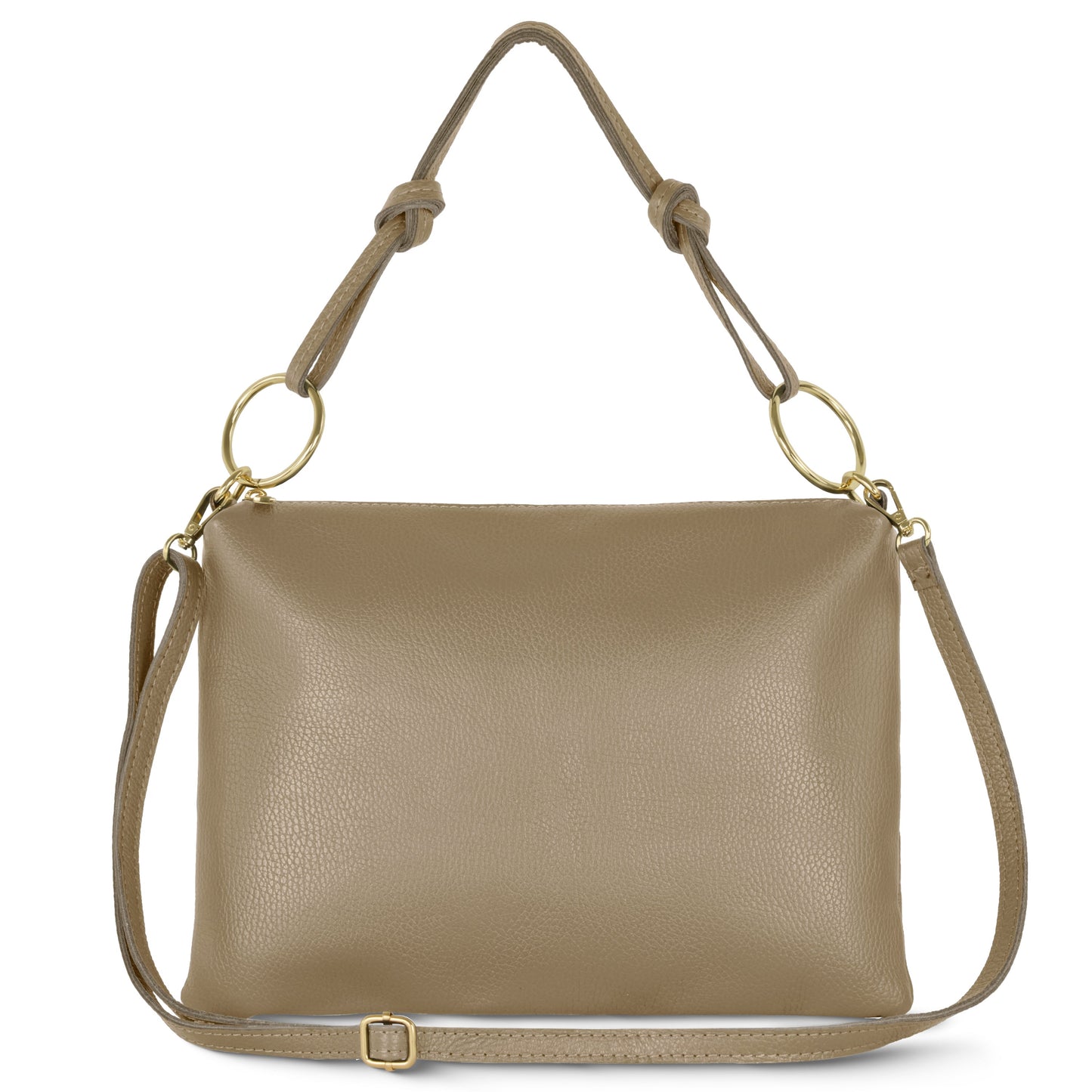 Italian Genuine Calf Leather Shoulder Bag 171551 - TAKEASY - Flyclothing LLC