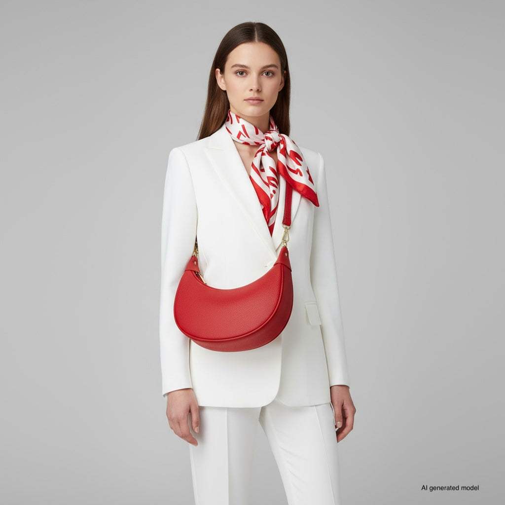 Italian Genuine Calf Leather Shoulder Bag 222024 - TAKEASY - Flyclothing LLC