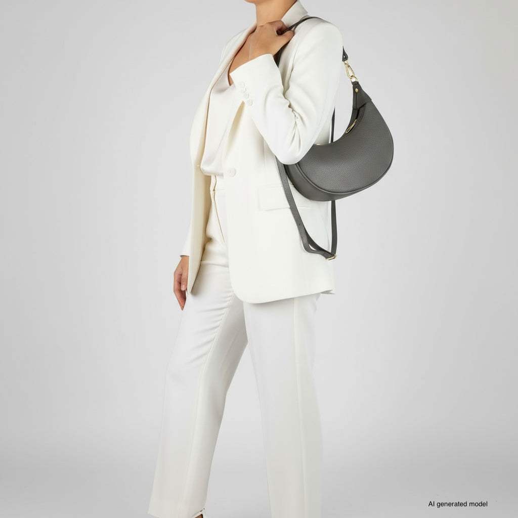 Italian Genuine Calf Leather Shoulder Bag 222024 - TAKEASY - Flyclothing LLC