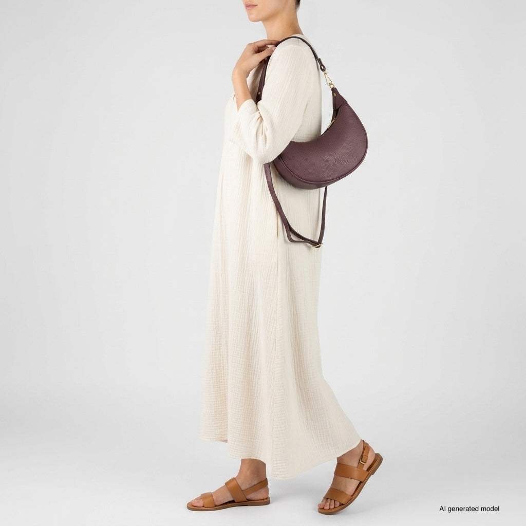 Italian Genuine Calf Leather Shoulder Bag 222024 - TAKEASY - Flyclothing LLC