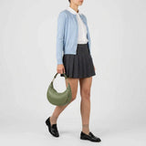 Italian Genuine Calf Leather Shoulder Bag 222024
