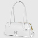 Italian Genuine Calf Leather Shoulder Bag 272511 - TAKEASY - Flyclothing LLC