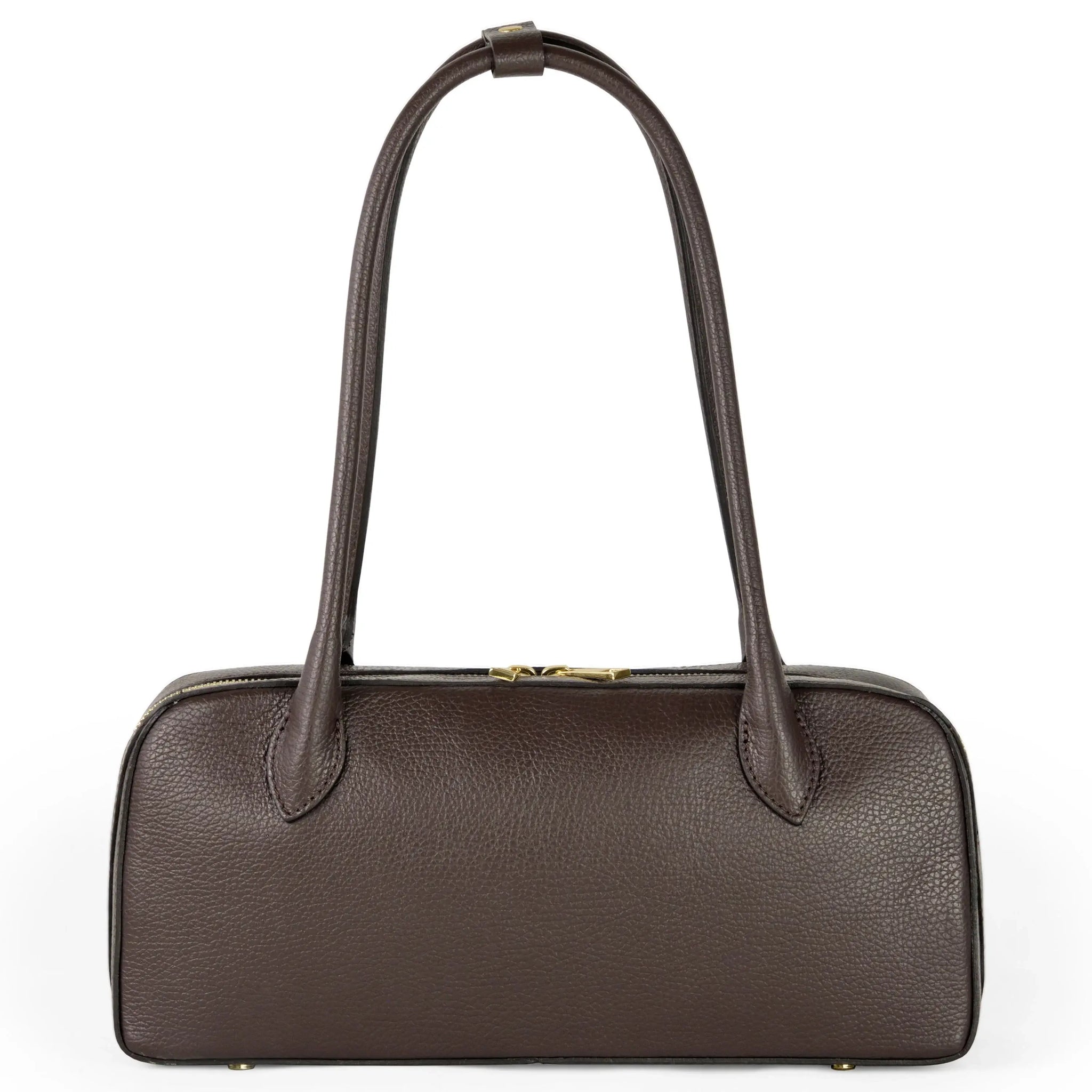 Italian Genuine Calf Leather Shoulder Bag 272511 - TAKEASY - Flyclothing LLC