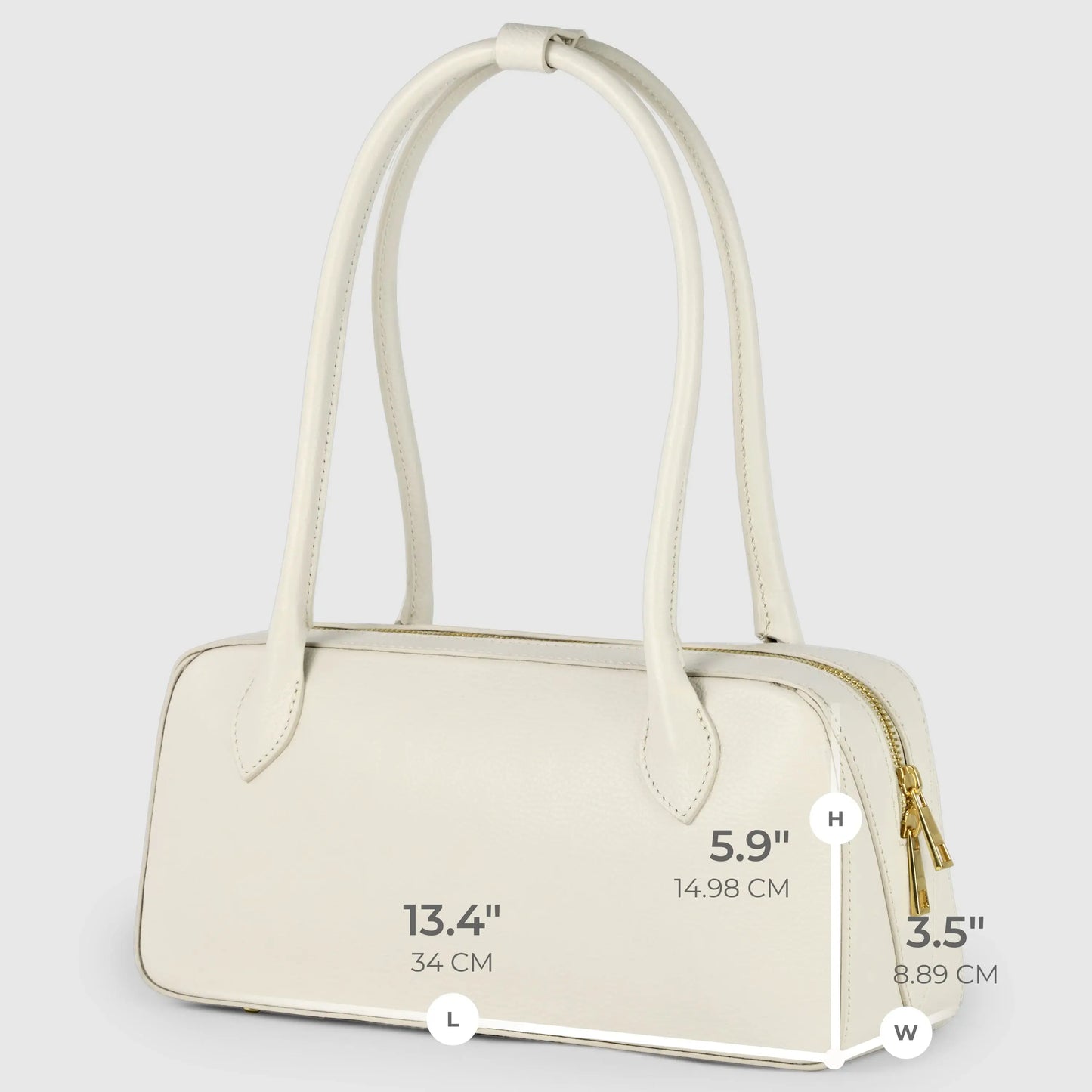 Italian Genuine Calf Leather Shoulder Bag 272511 - TAKEASY - Flyclothing LLC