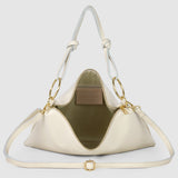 Italian Genuine Calf Leather Shoulder Bag 171551 - TAKEASY - Flyclothing LLC
