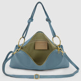 Italian Genuine Calf Leather Shoulder Bag 171551 - TAKEASY - Flyclothing LLC