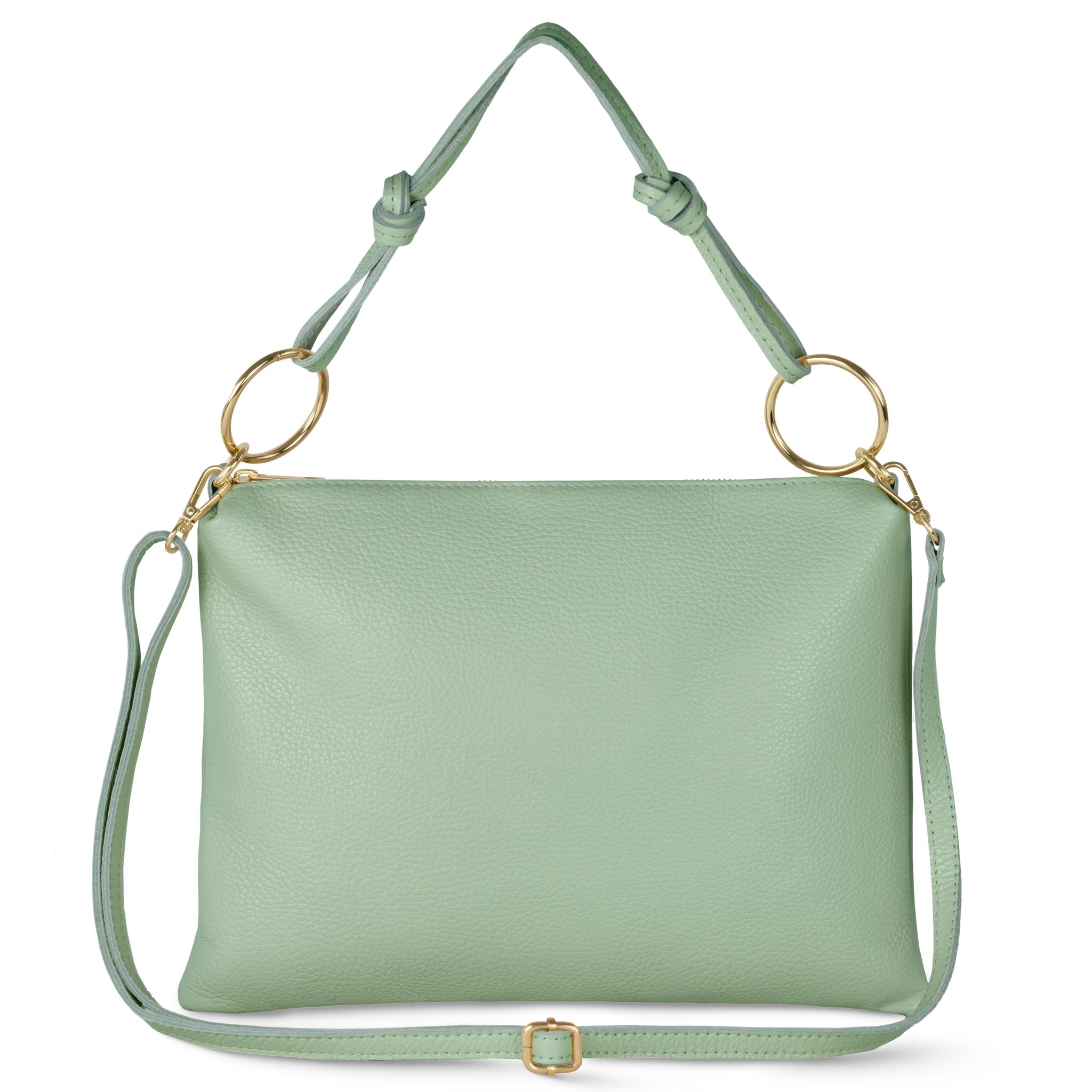 Italian Genuine Calf Leather Shoulder Bag 171551 - TAKEASY - Flyclothing LLC