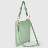 Calf Leather Shoulder Bag - TAKEASY - Flyclothing LLC