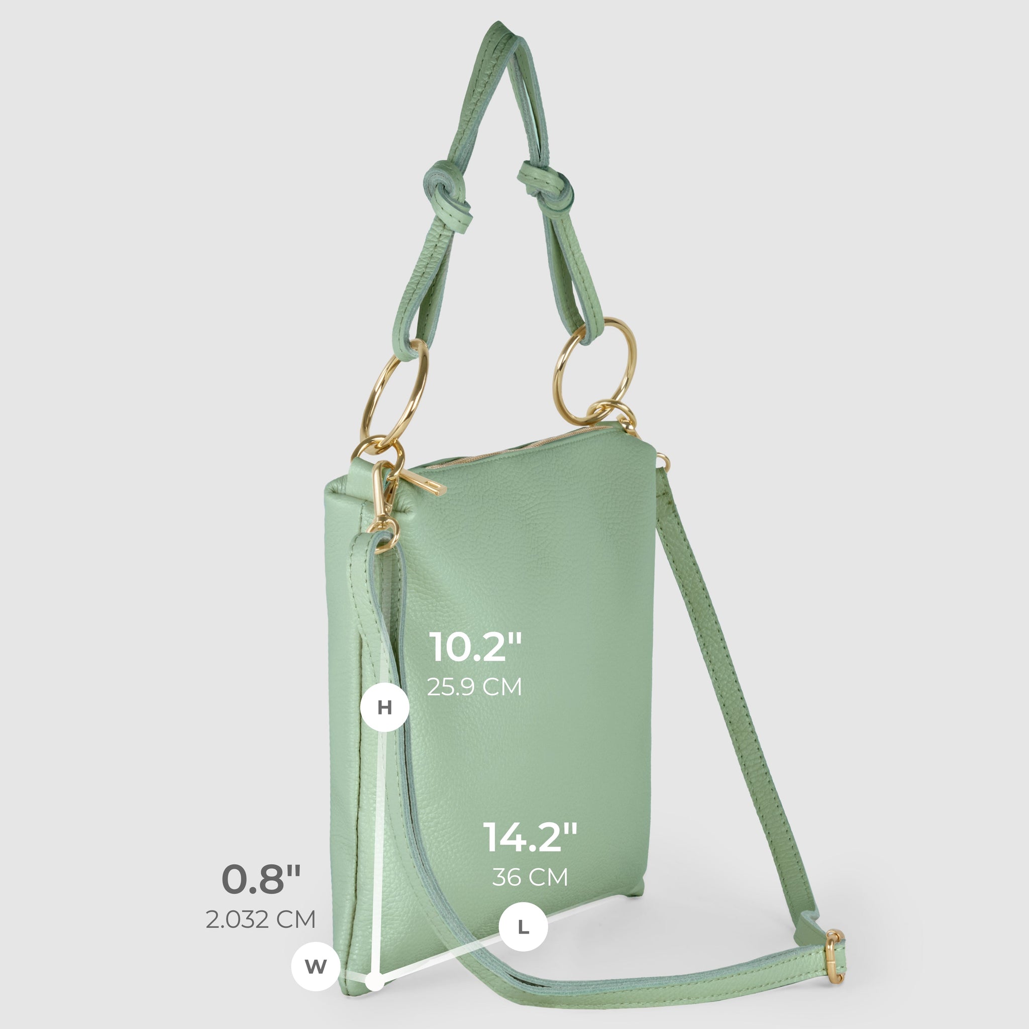 Italian Genuine Calf Leather Shoulder Bag 171551 - TAKEASY - Flyclothing LLC