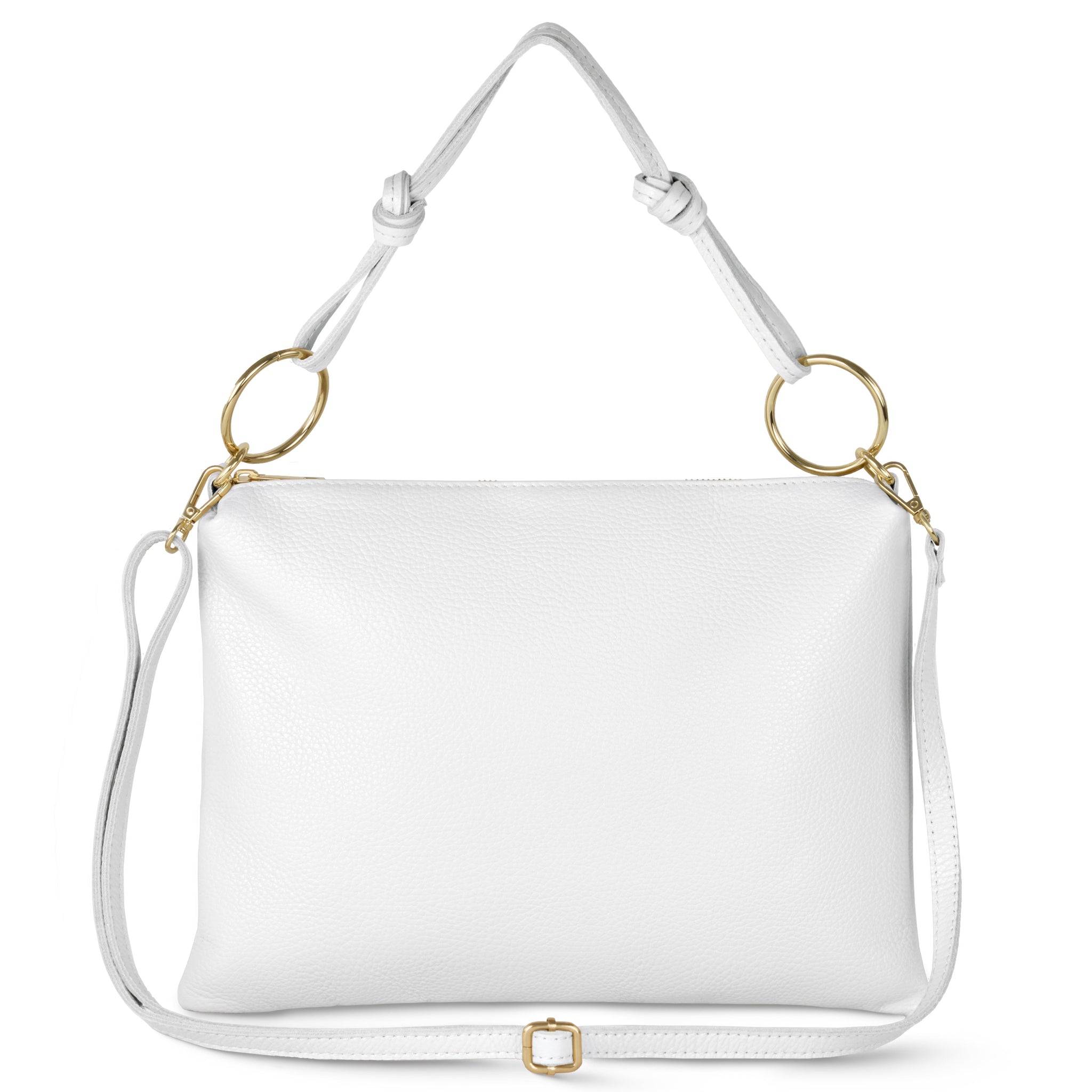 Italian Genuine Calf Leather Shoulder Bag 171551 - TAKEASY - Flyclothing LLC