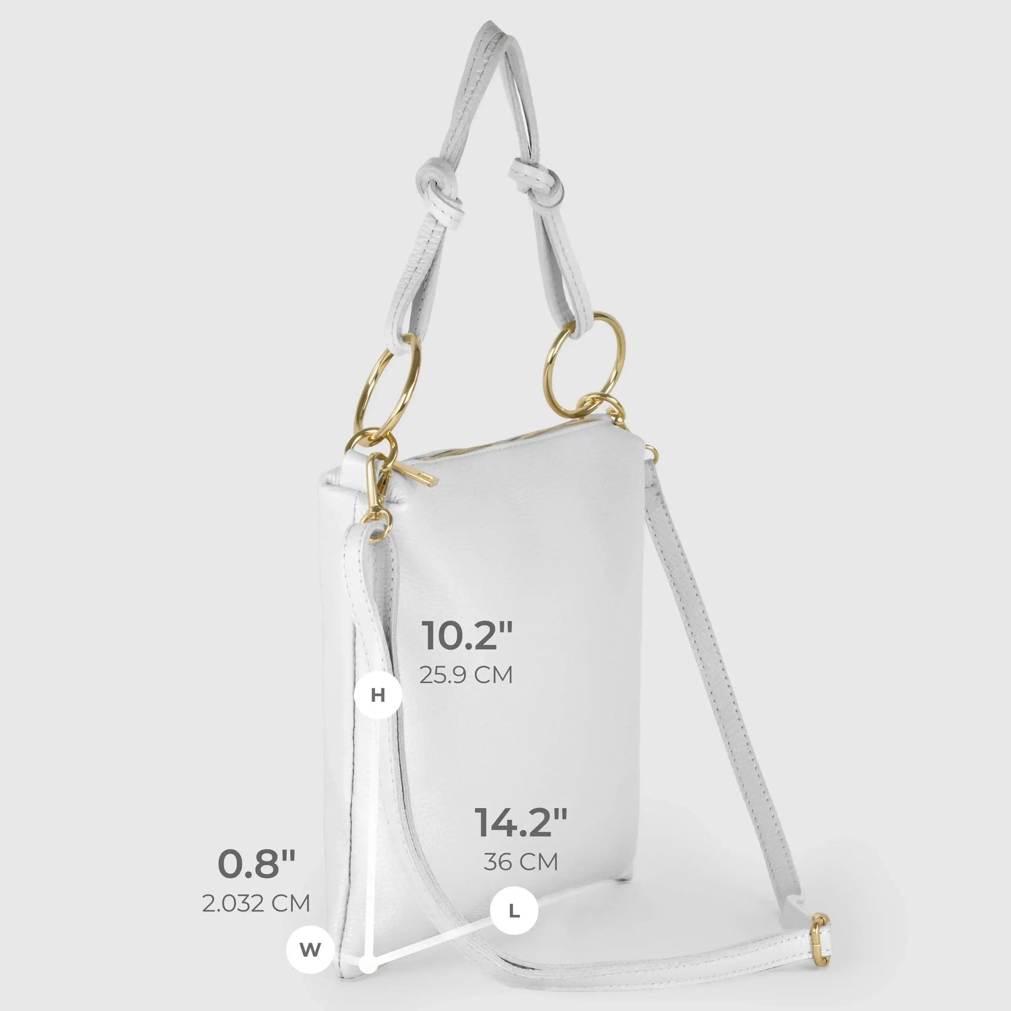 Italian Genuine Calf Leather Shoulder Bag 171551 - TAKEASY - Flyclothing LLC