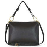 Calf Leather Shoulder Bag - TAKEASY - Flyclothing LLC