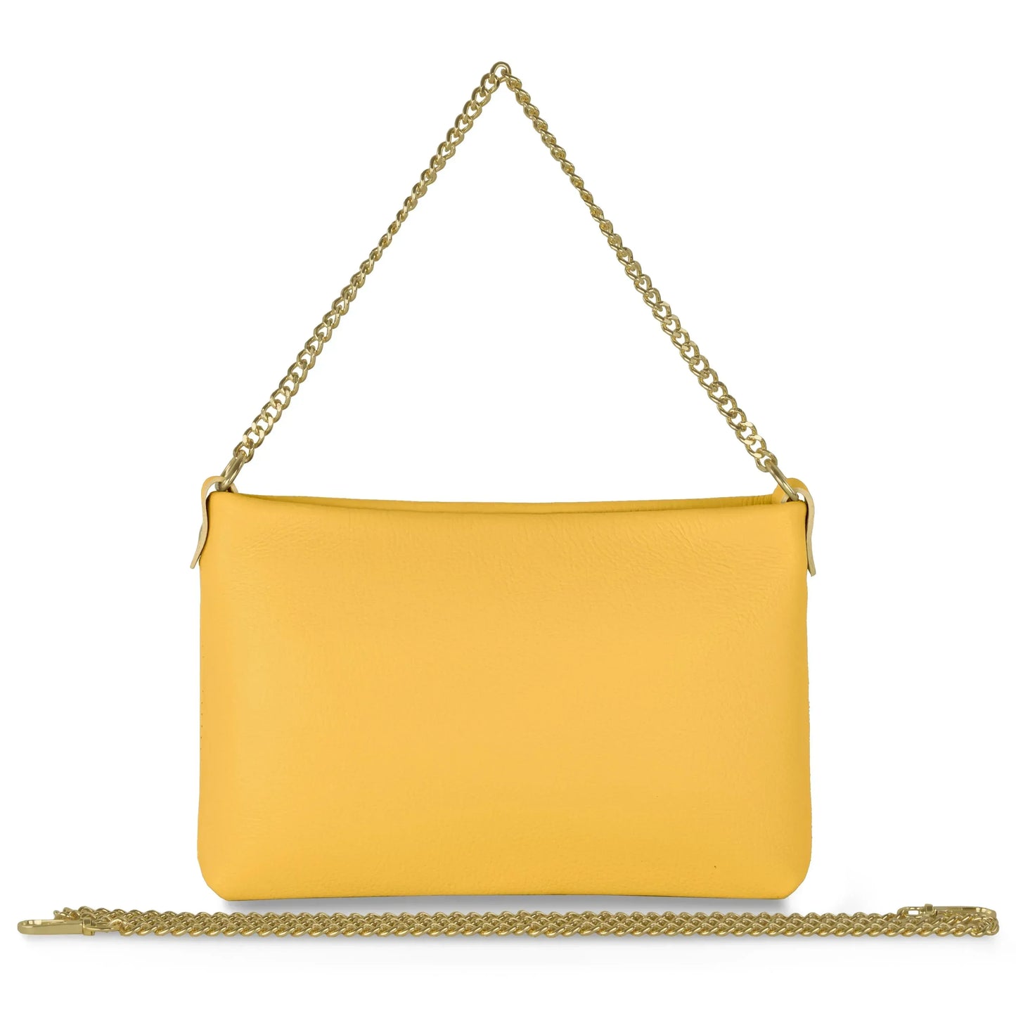 Calf Leather Crossbody Bag - TAKEASY - Flyclothing LLC