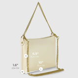 Italian Genuine Calf Leather Crossbody Bag 101315 - TAKEASY - Flyclothing LLC