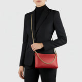 Calf Leather Crossbody Bag - TAKEASY - Flyclothing LLC