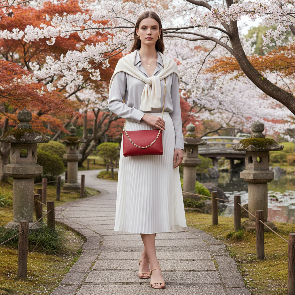 Calf Leather Crossbody Bag