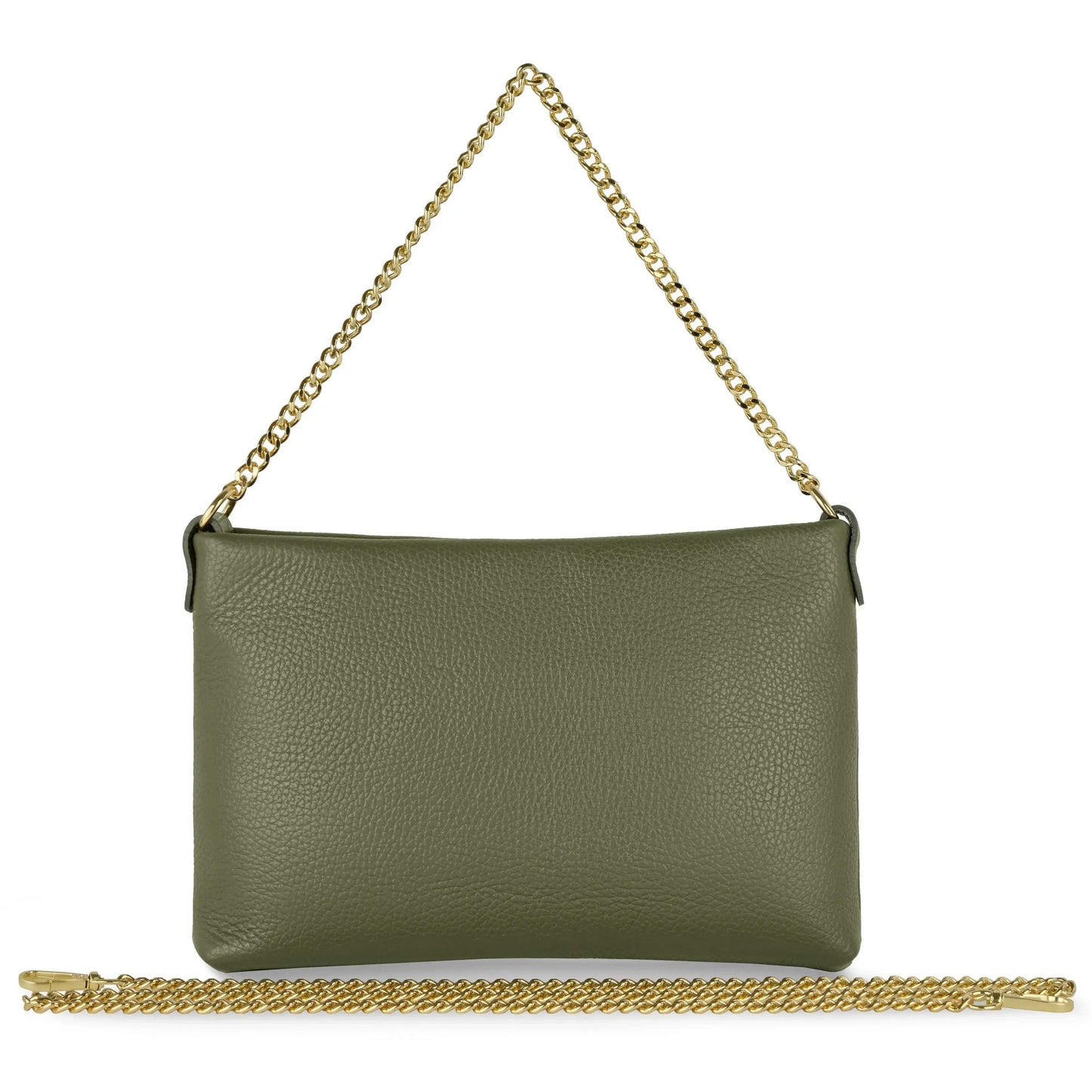 Italian Genuine Calf Leather Crossbody Bag 101315 - TAKEASY - Flyclothing LLC
