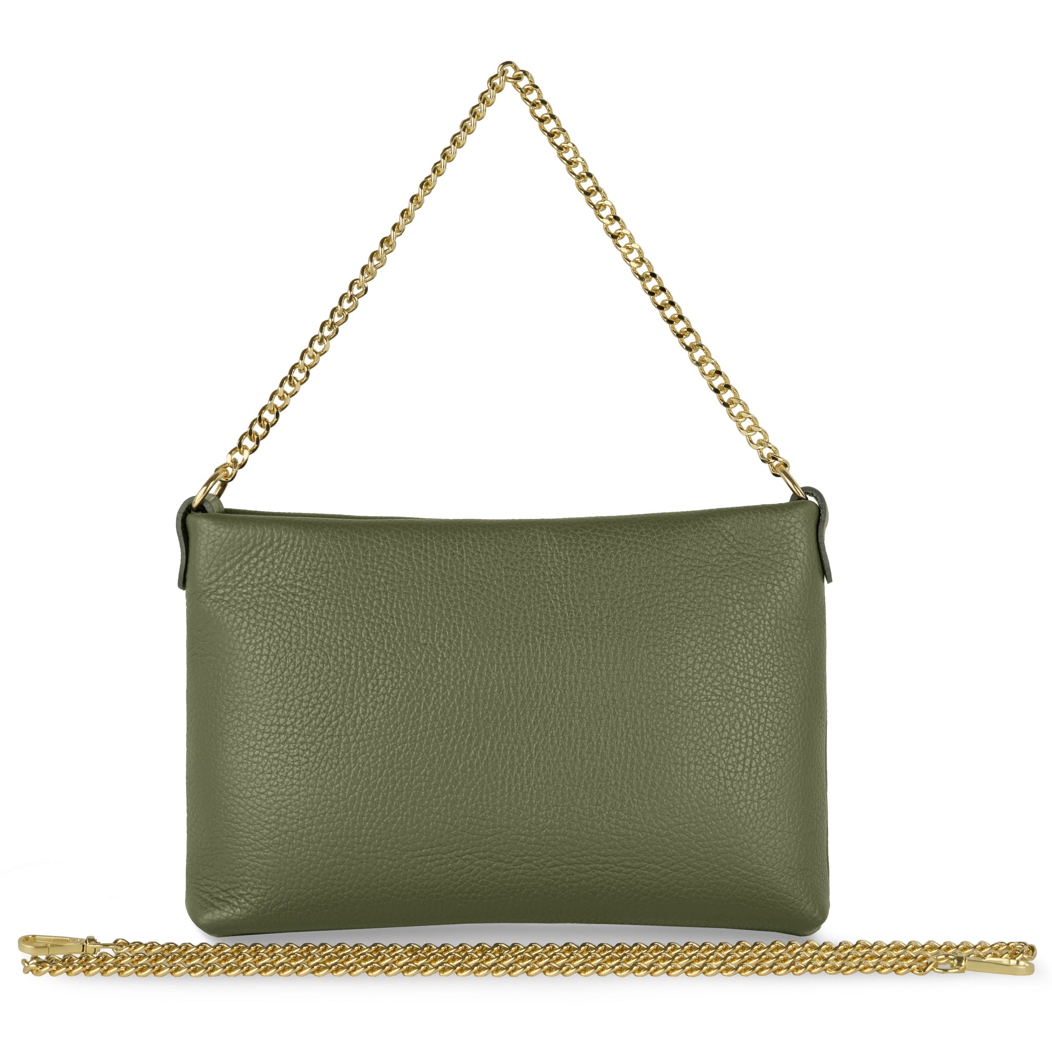 Italian Genuine Calf Leather Crossbody Bag 101315 - TAKEASY - Flyclothing LLC