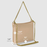 Italian Genuine Calf Leather Crossbody Bag 101315 - TAKEASY - Flyclothing LLC