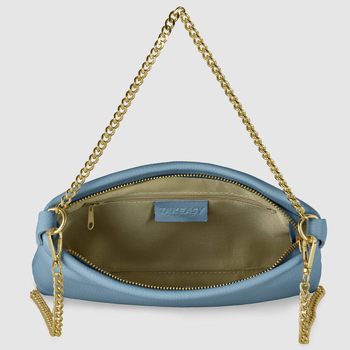 Italian Genuine Calf Leather Crossbody Bag 101315 - TAKEASY - Flyclothing LLC