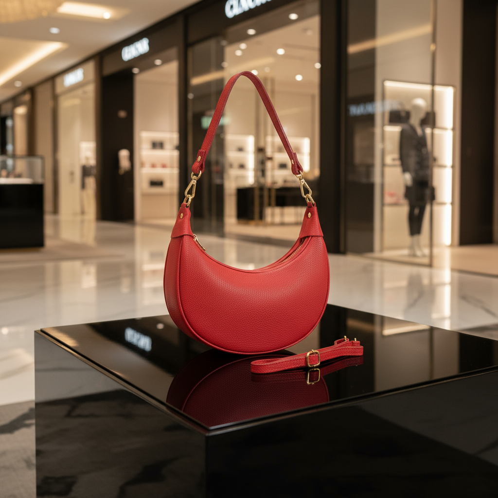 Calf Leather Shoulder Bag TAKEASY