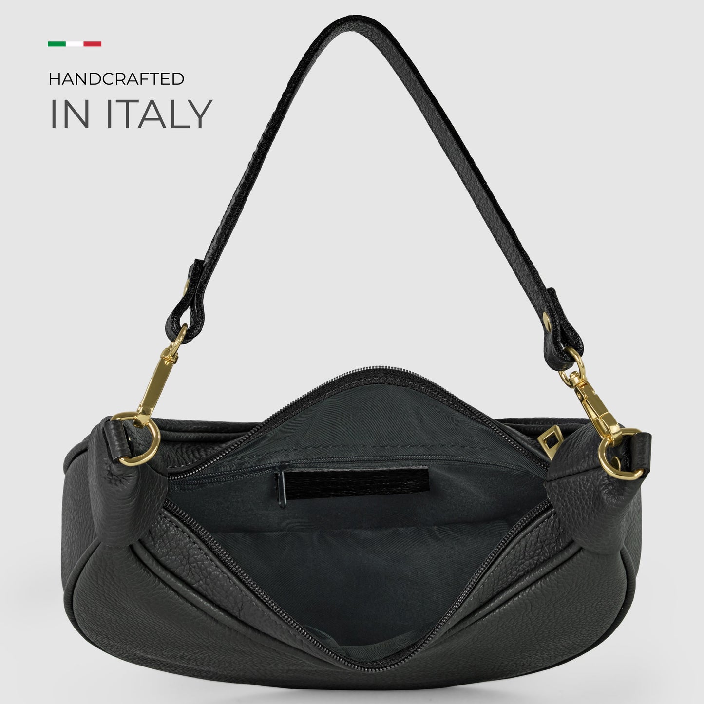 Calf Leather Shoulder Bag TAKEASY