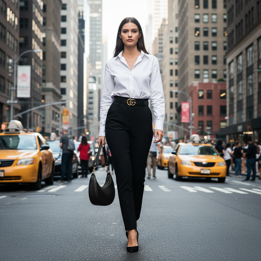 Calf Leather Shoulder Bag TAKEASY